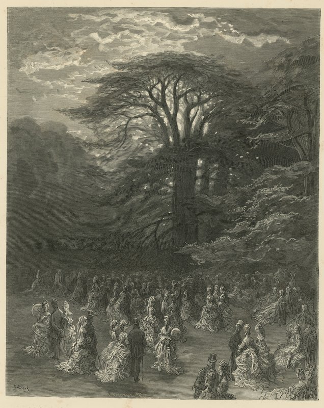 A Chiswick Fete by Gustave Dore