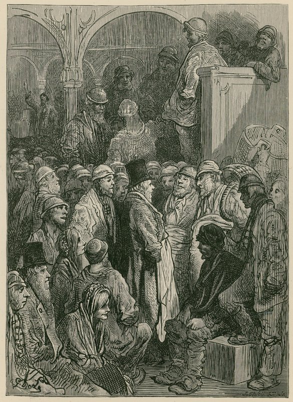 Billingsgate by Gustave Dore