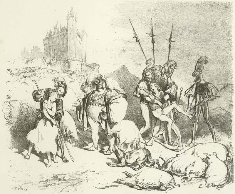 Feudal Usage by Gustave Dore