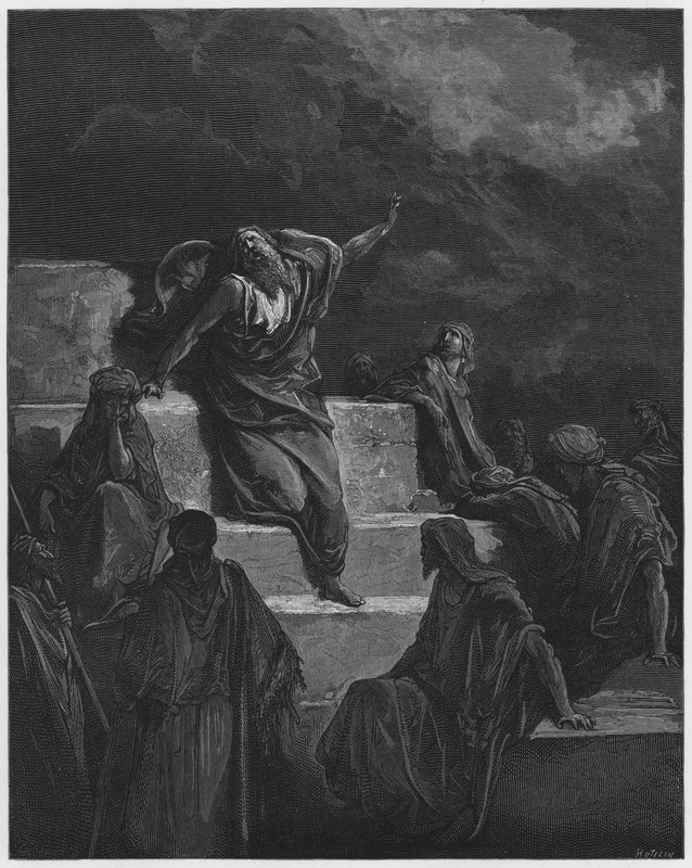 Gustave Doré Bible: Jeremiah (engraving) by Gustave Dore