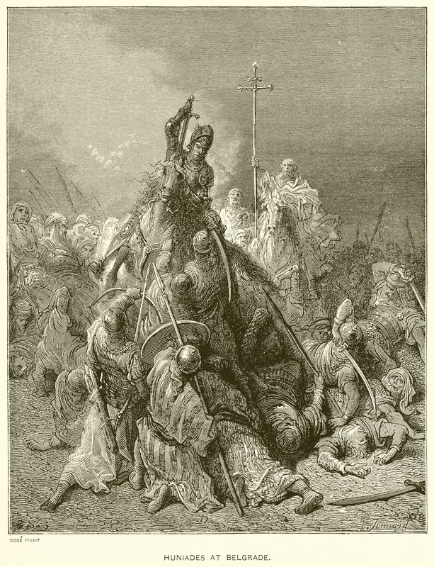Huniades at Belgrade by Gustave Dore
