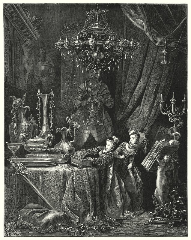 Blue Beard by Gustave Dore