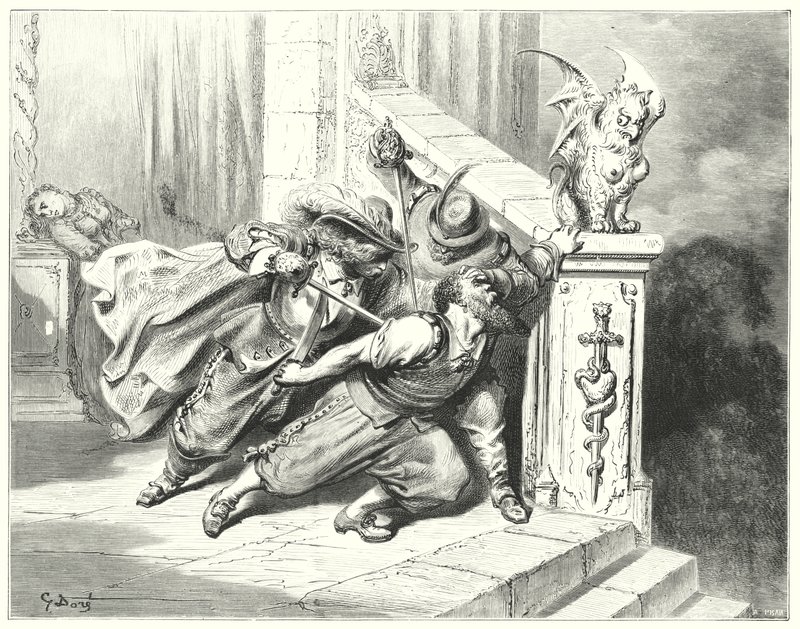 Blue Beard by Gustave Dore