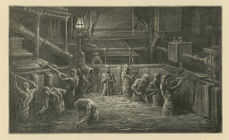 Mixing the malt by Gustave Dore