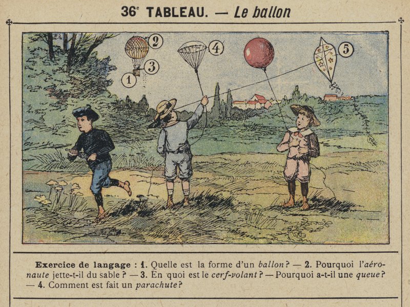 The Balloon by Gustave Fraipont