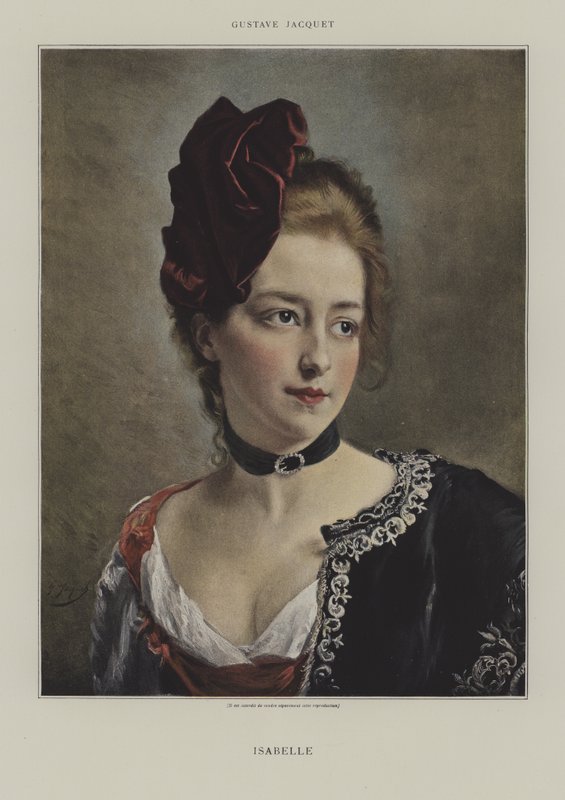 Isabelle by Gustave Jacquet
