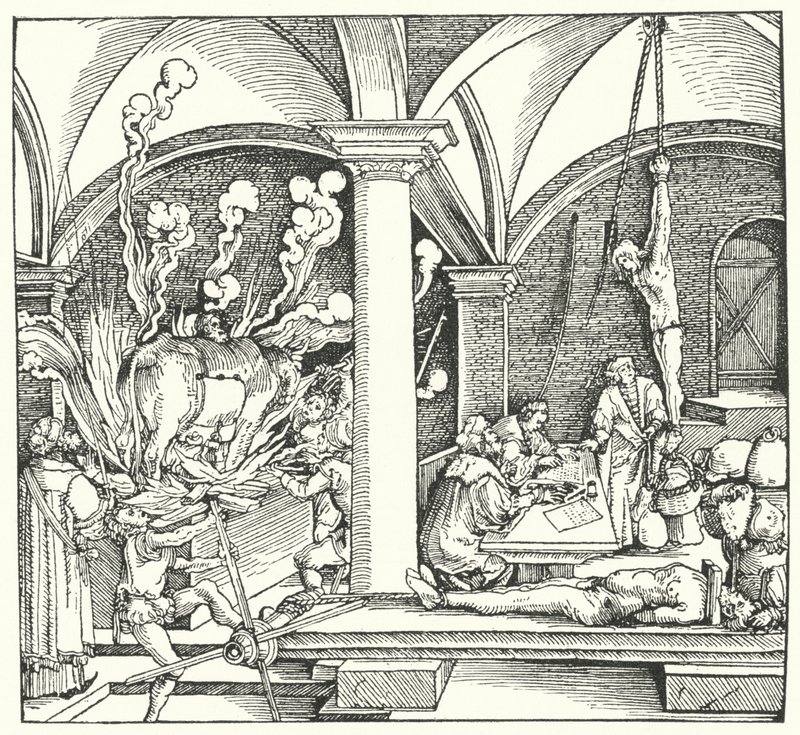 Torture by Hans Burgkmair
