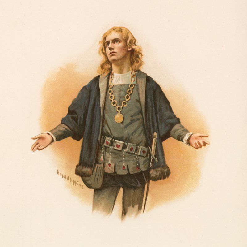 Hamlet by Harold Copping
