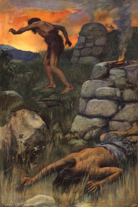 The Murder of Abel by Harold Copping