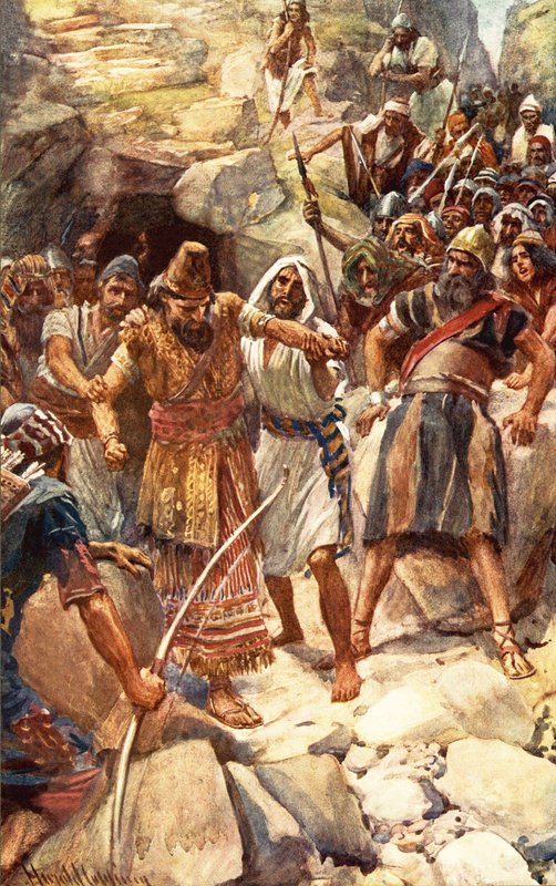 The Fate of the Canaanite Kings by Harold Copping