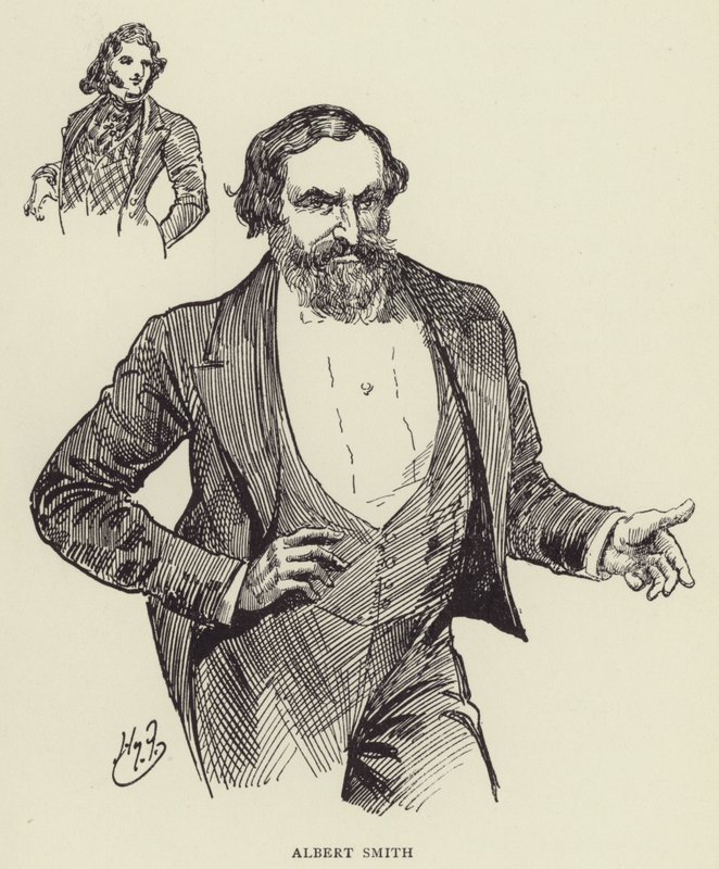 Albert Smith by Harry Furniss