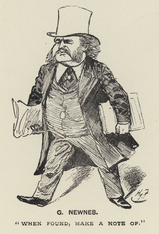 G Newnes by Harry Furniss