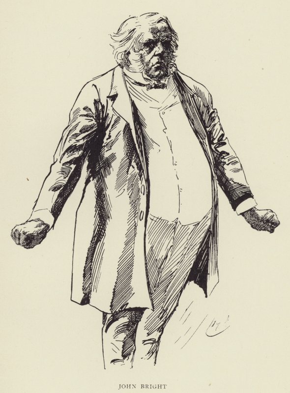 John Bright by Harry Furniss