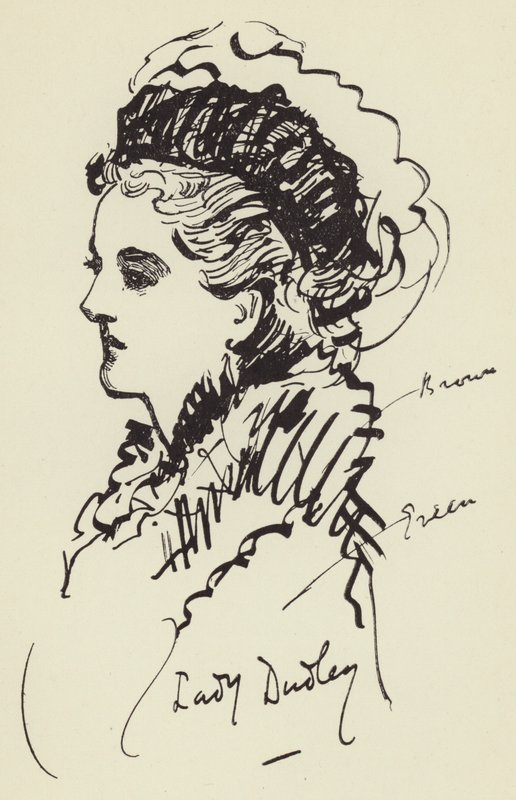 Lady Dudley by Harry Furniss