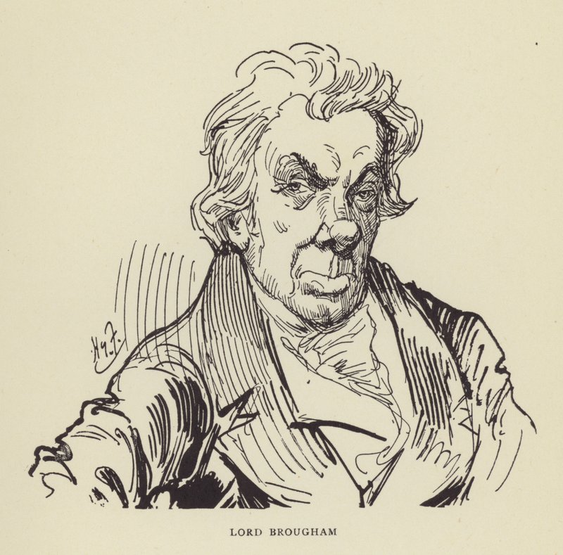 Lord Brougham by Harry Furniss
