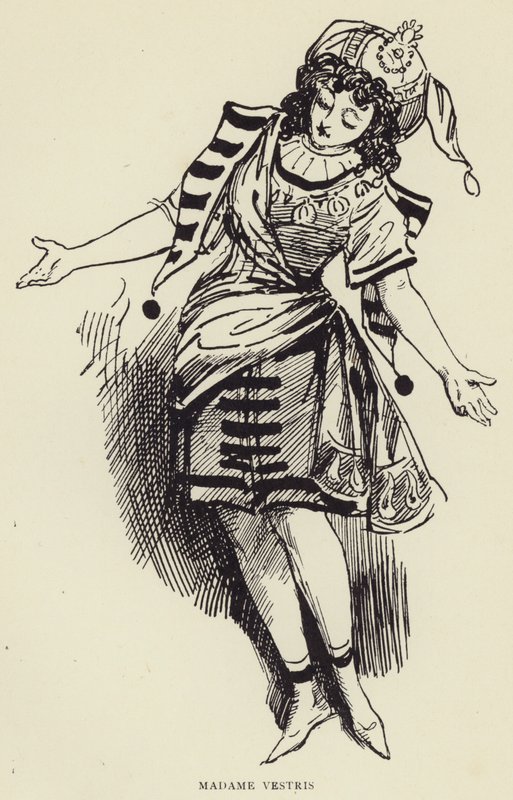 Madame Vestris by Harry Furniss