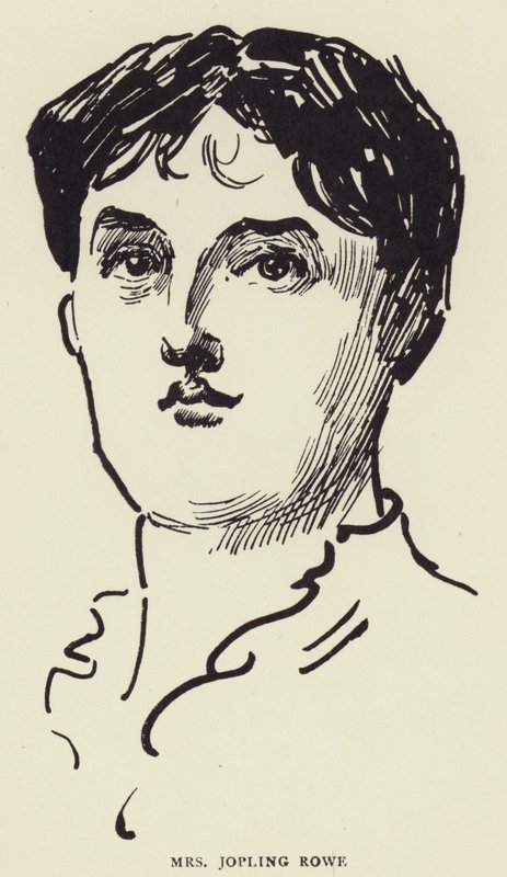 Mrs Jopling Rowe by Harry Furniss