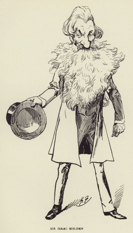 Sir Isaac Holden by Harry Furniss
