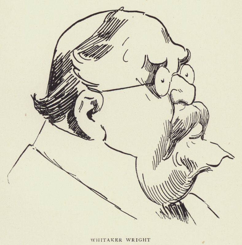 Whitaker Wright by Harry Furniss