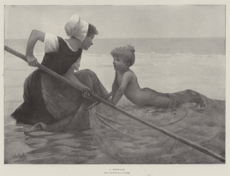 A Mermaid by Hector Caffieri