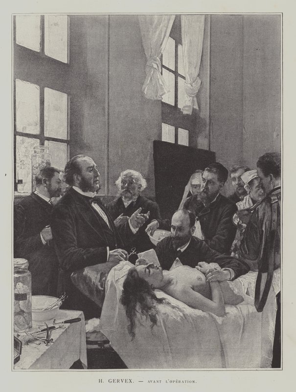 Before the Operation by Henri Gervex