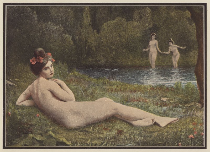 Pleasures of summer by Henri Guinier