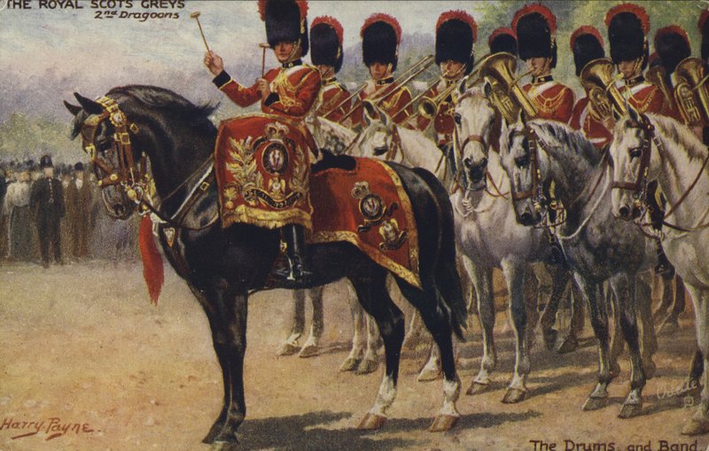 The Royal Scots Greys by Henry Payne