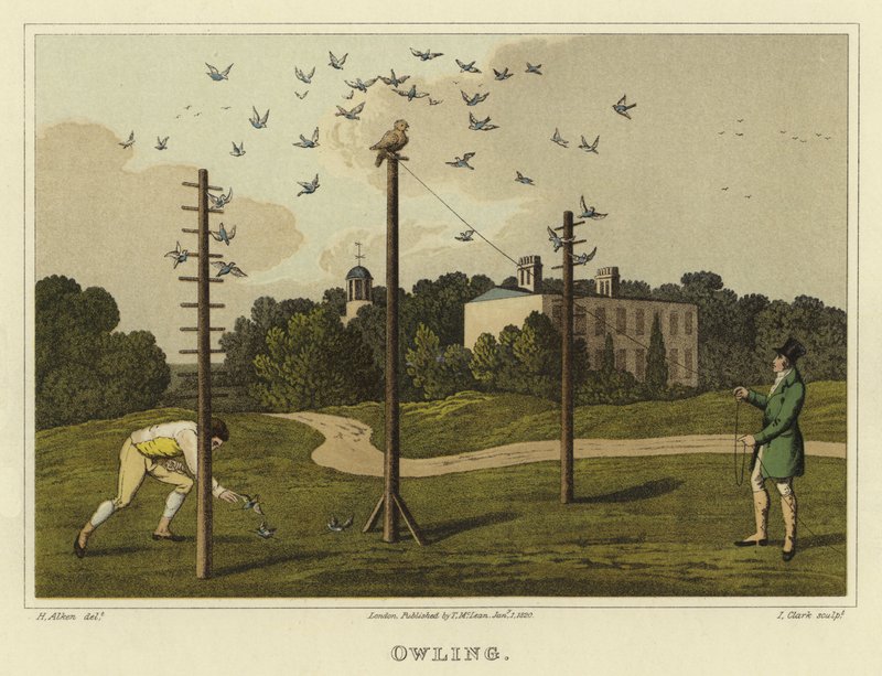 Owling by Henry Thomas Alken
