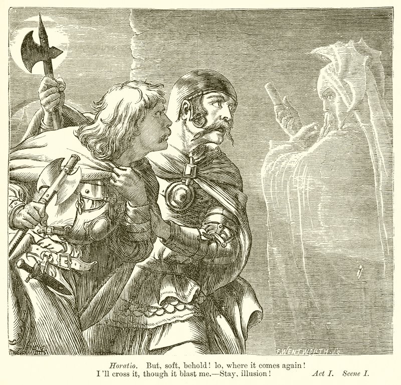 Hamlet by Henry Courtney Selous