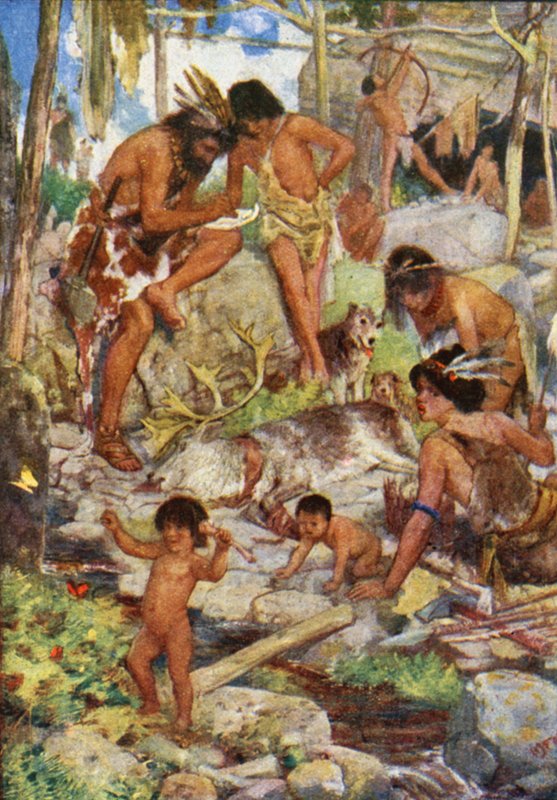 The Cave People by Henry Justice Ford