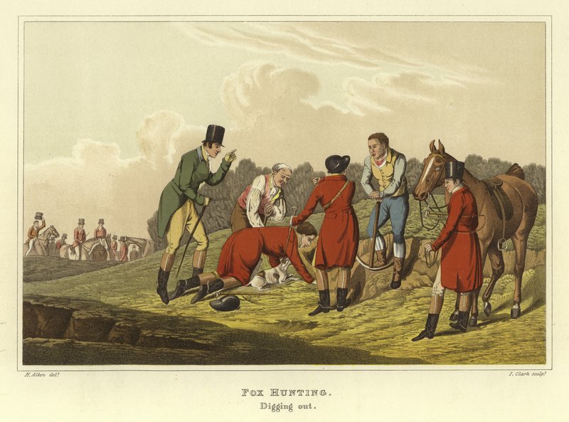 Fox Hunting by Henry Thomas Alken