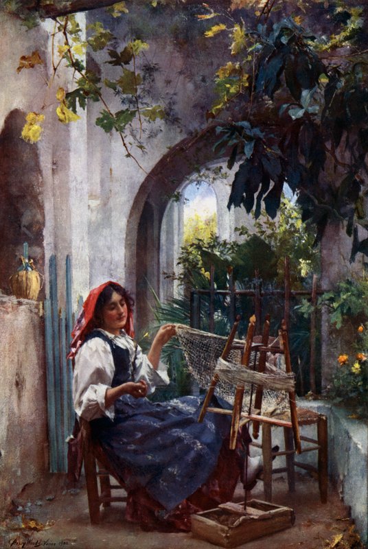 A Net Maker by Henry Woods