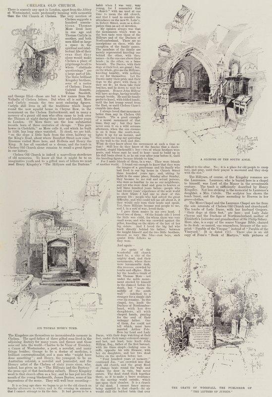 Chelsea Old Church by Herbert Railton