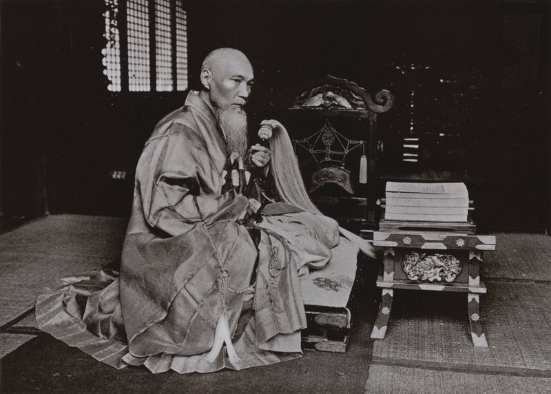 A Buddhist Abbot by Herbert Ponting