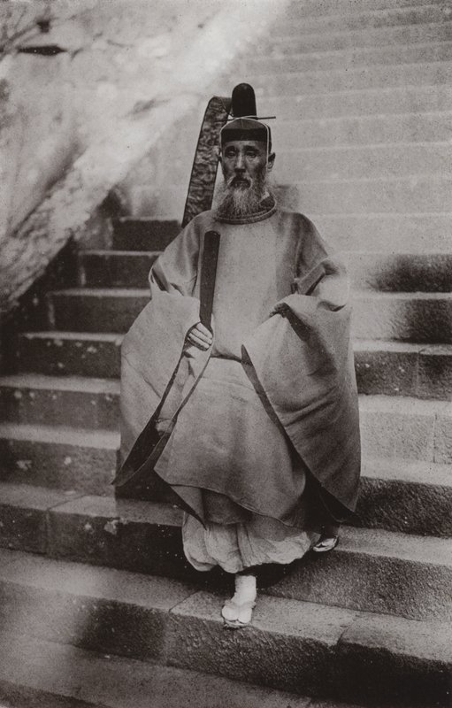 A Shinto Priest by Herbert Ponting