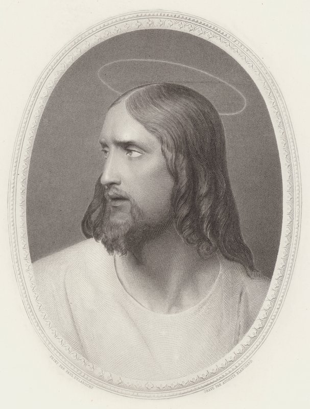 Jesus Christ by Hippolyte Delaroche