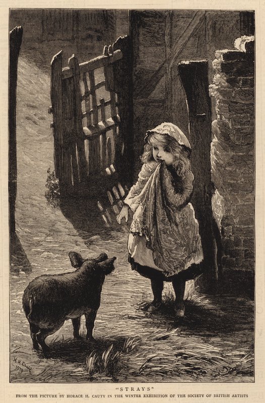 Strays by Horace Henry Cauty