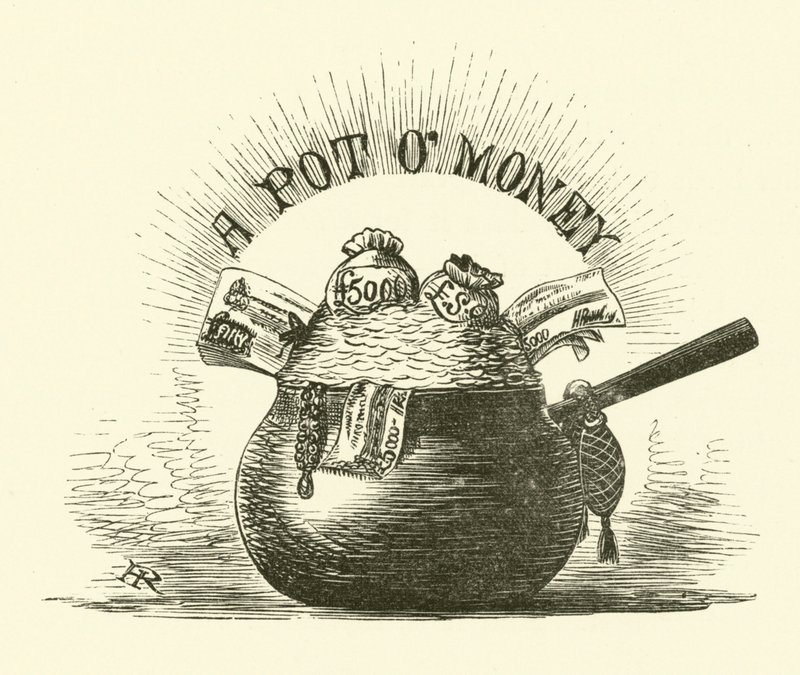 A Pot Of Money by Hugh Rowley