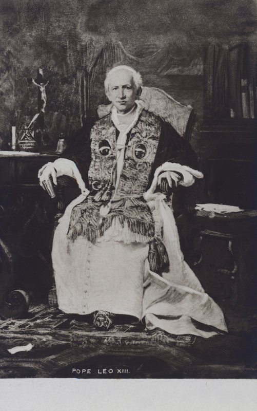 Pope Leo XIII by Italian Photographer