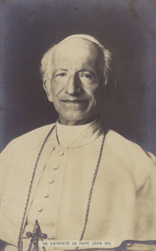 Pope Leo XIII by Italian Photographer