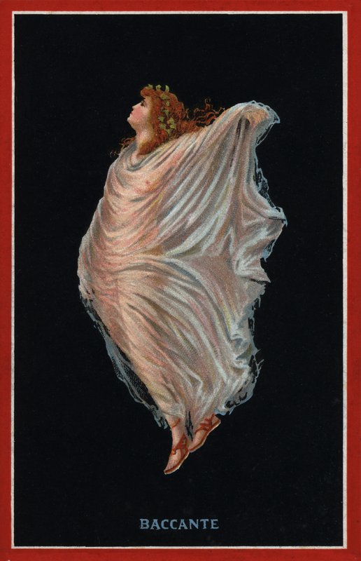 Bacchante girl by Italian School