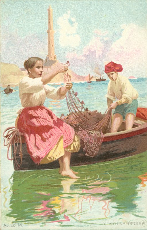 Ligurian Costume by Italian School