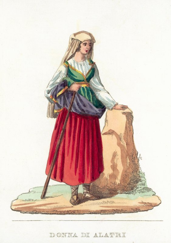 Woman from Alatri by Italian School