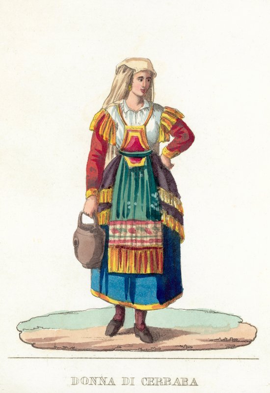 Woman of Cerbara by Italian School
