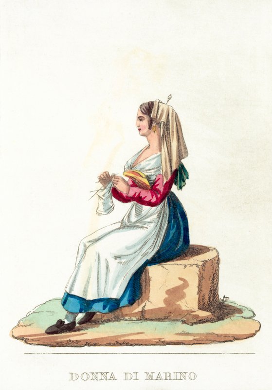 Woman of Marino by Italian School