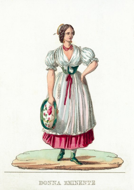 Eminent Woman by Italian School