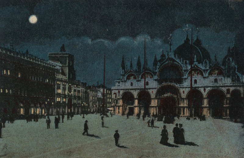 Piazza San Marco by Italian School