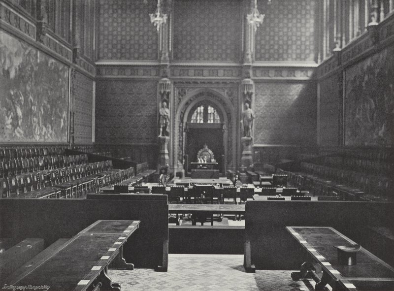 The Royal Gallery by J. Benjamin Stone