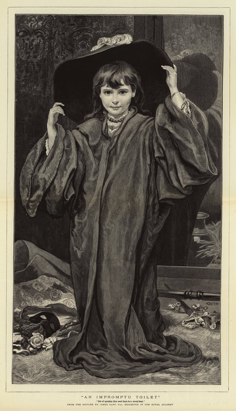 An Impromptu Toilet by James Sant