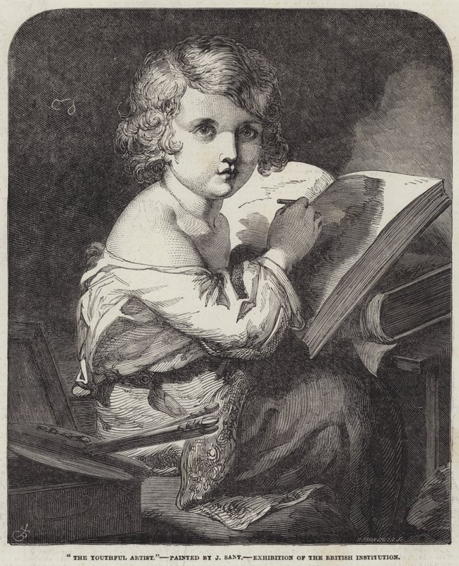 The Youthful Artist by James Sant